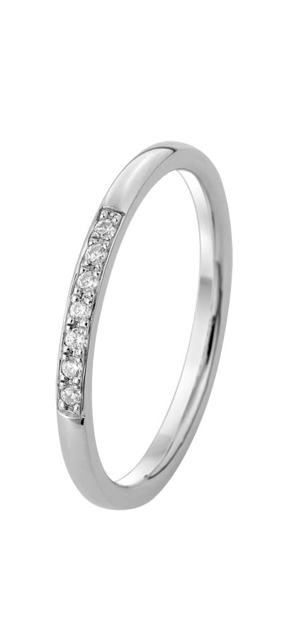 530124-Y514-001 | Memoirering 530124 600 Platin, Brillant 0,070 ct H-SI∅ Stein 1,4 mm 100% Made in Germany   765.- EUR   