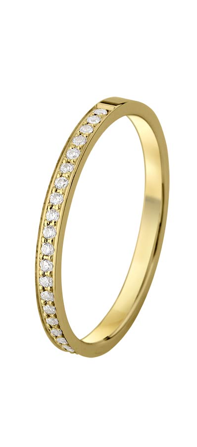 533687-5100-001 | Memoirering 533687 585 Gelbgold, Brillant 0,185 ct H-SI100% Made in Germany   1.616.- EUR   