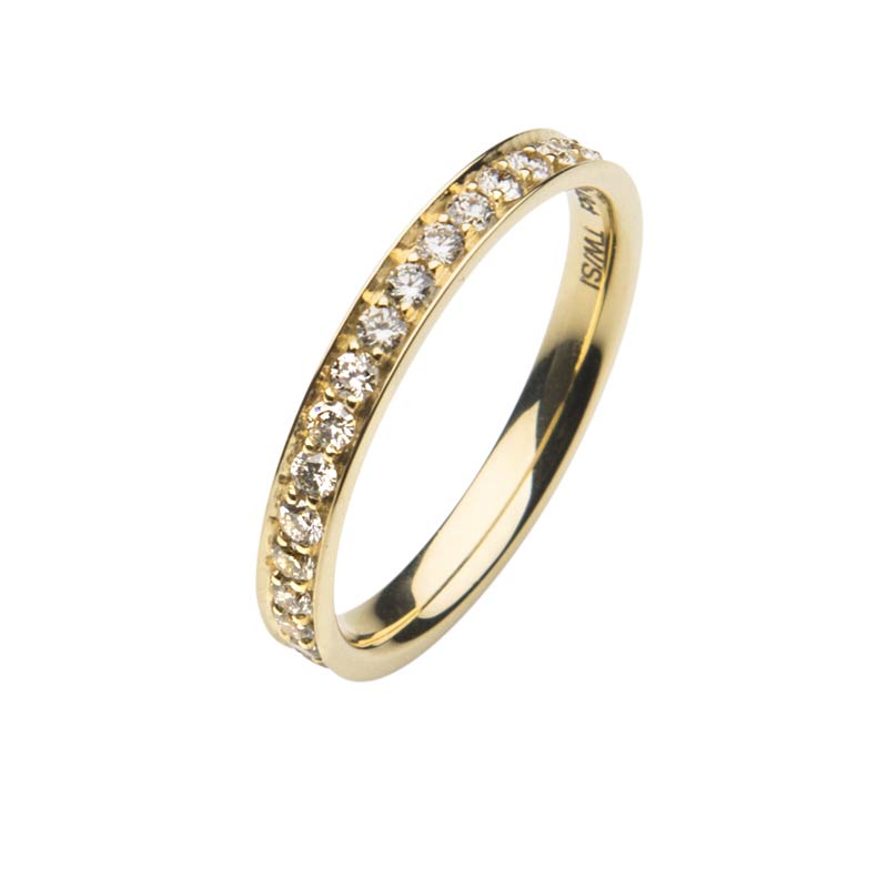 533689-5100-001 | Memoirering 533689 585 Gelbgold, Brillant 0,460 ct H-SI100% Made in Germany   1.813.- EUR   